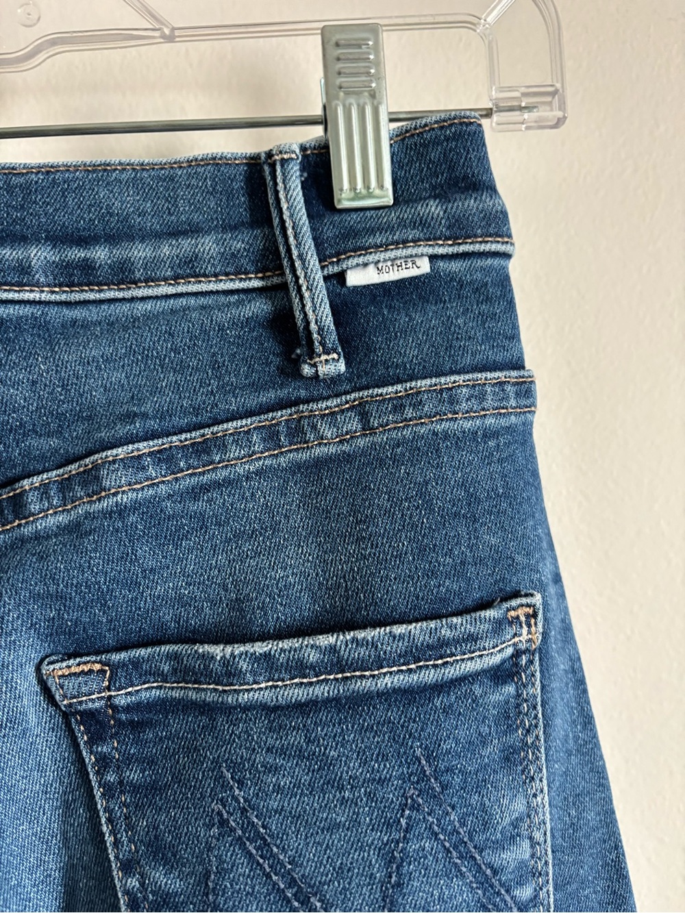 MOTHER JEANS The Hustler Ankle Fray size 25 - Picture 5 of 8